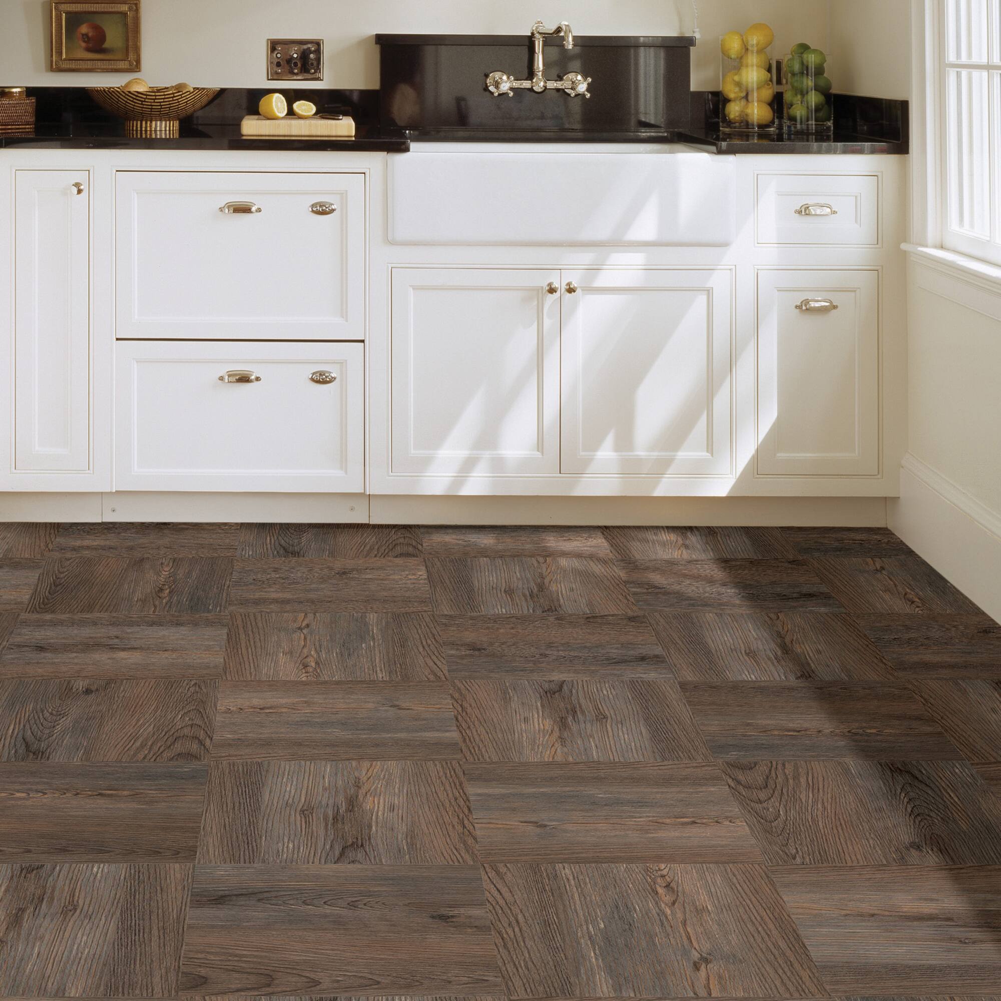 FloorPops Knotting Hill Peel & Stick Floor Tiles